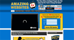 Desktop Screenshot of amazingwebsites.tv